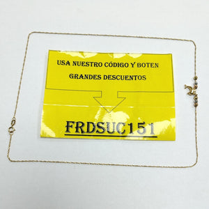 GARGANTILLA ORO 10 K 1.3 GRMS (SEMINUEVO)