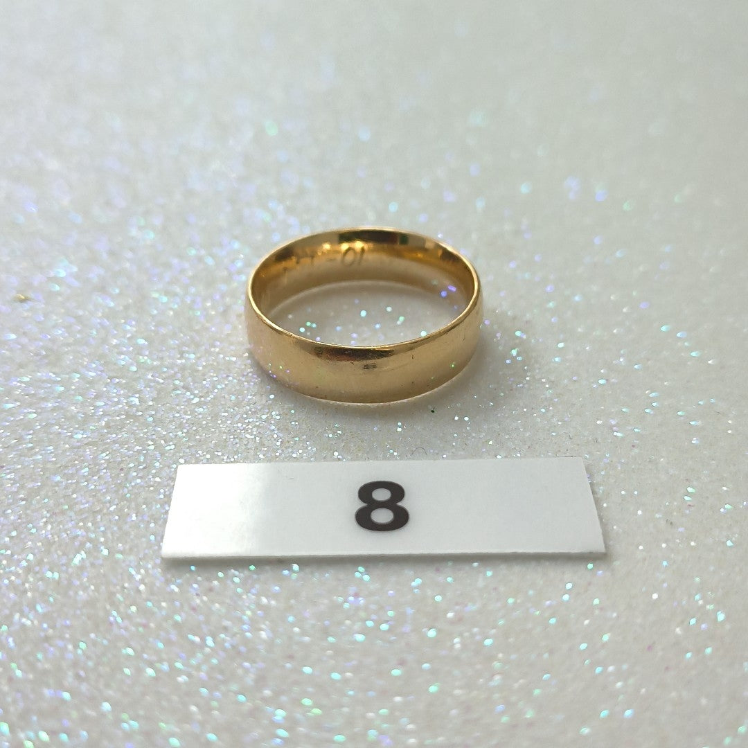 ARGOLLA ORO 10 K 6.2 GRMS (SEMINUEVO)