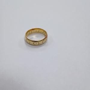 ARGOLLA ORO 14 K 6,10 GRMS (SEMINUEVO)