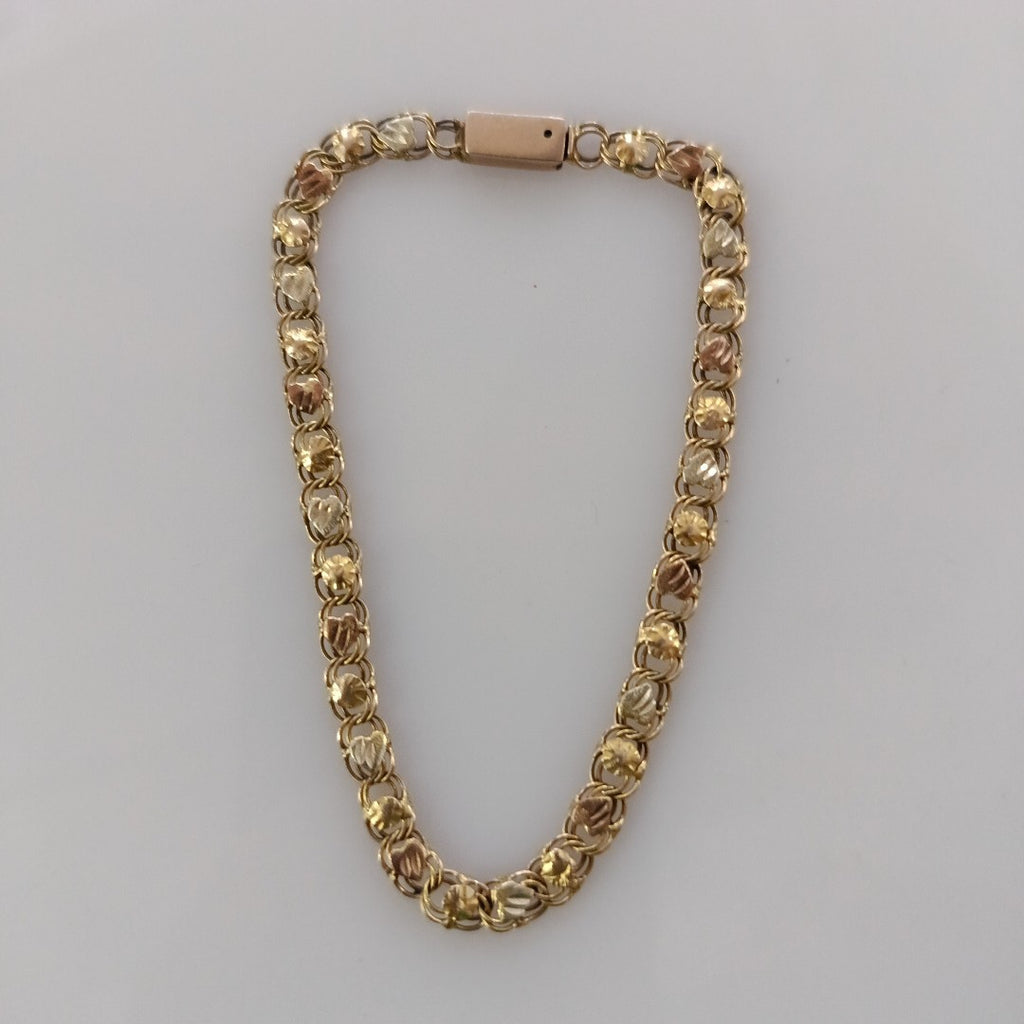 PULSERA ORO 10 K 4.9 GRMS (SEMINUEVO)