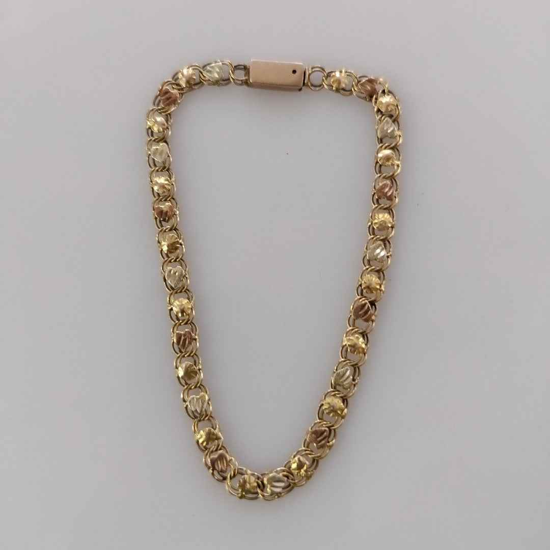PULSERA ORO 10 K 4.9 GRMS (SEMINUEVO)
