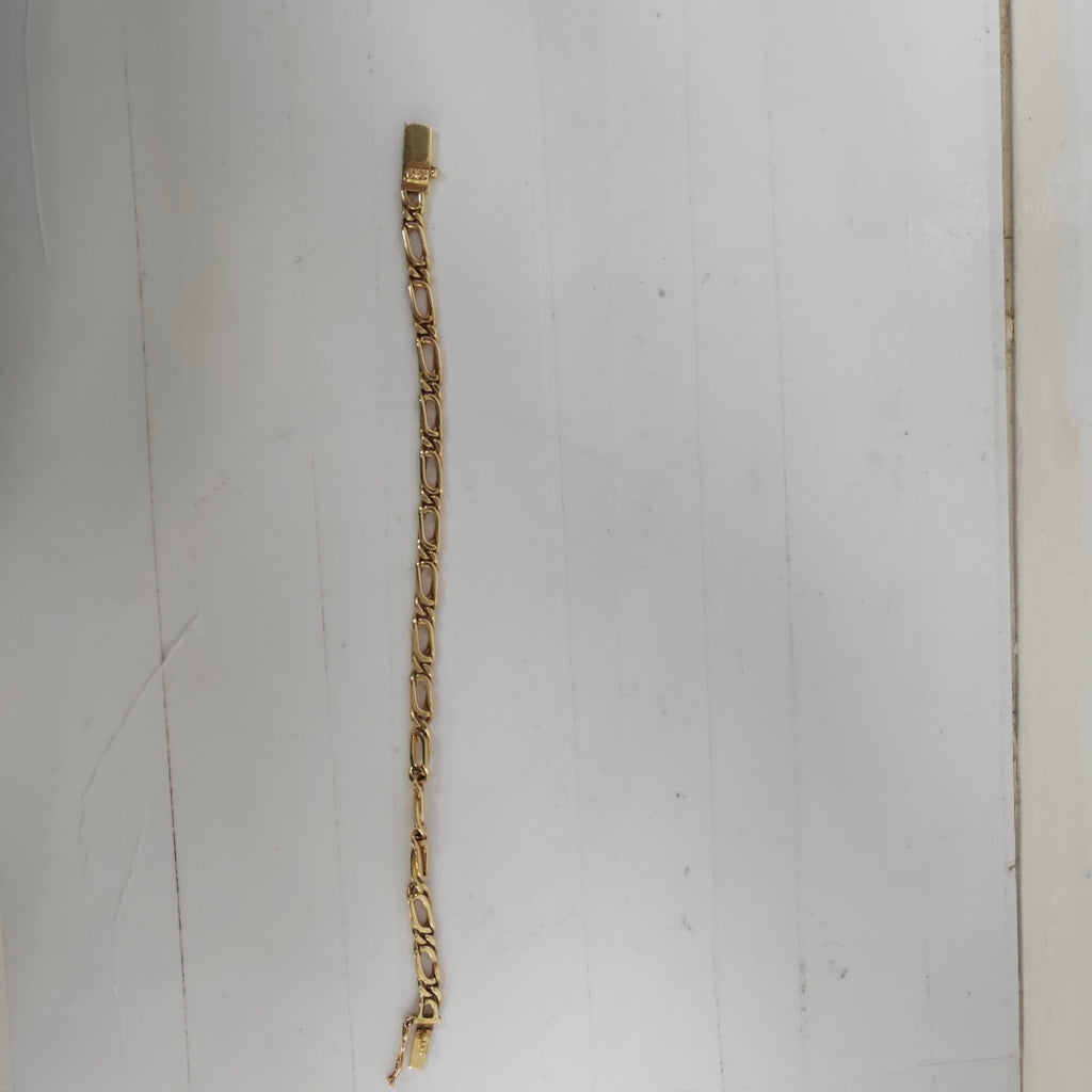 PULSERA ORO 14 K 12.8 GRMS (SEMINUEVO)