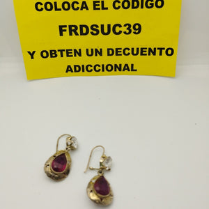 ARETES PAR ORO 10 K 6.3 GRMS (SEMINUEVO)