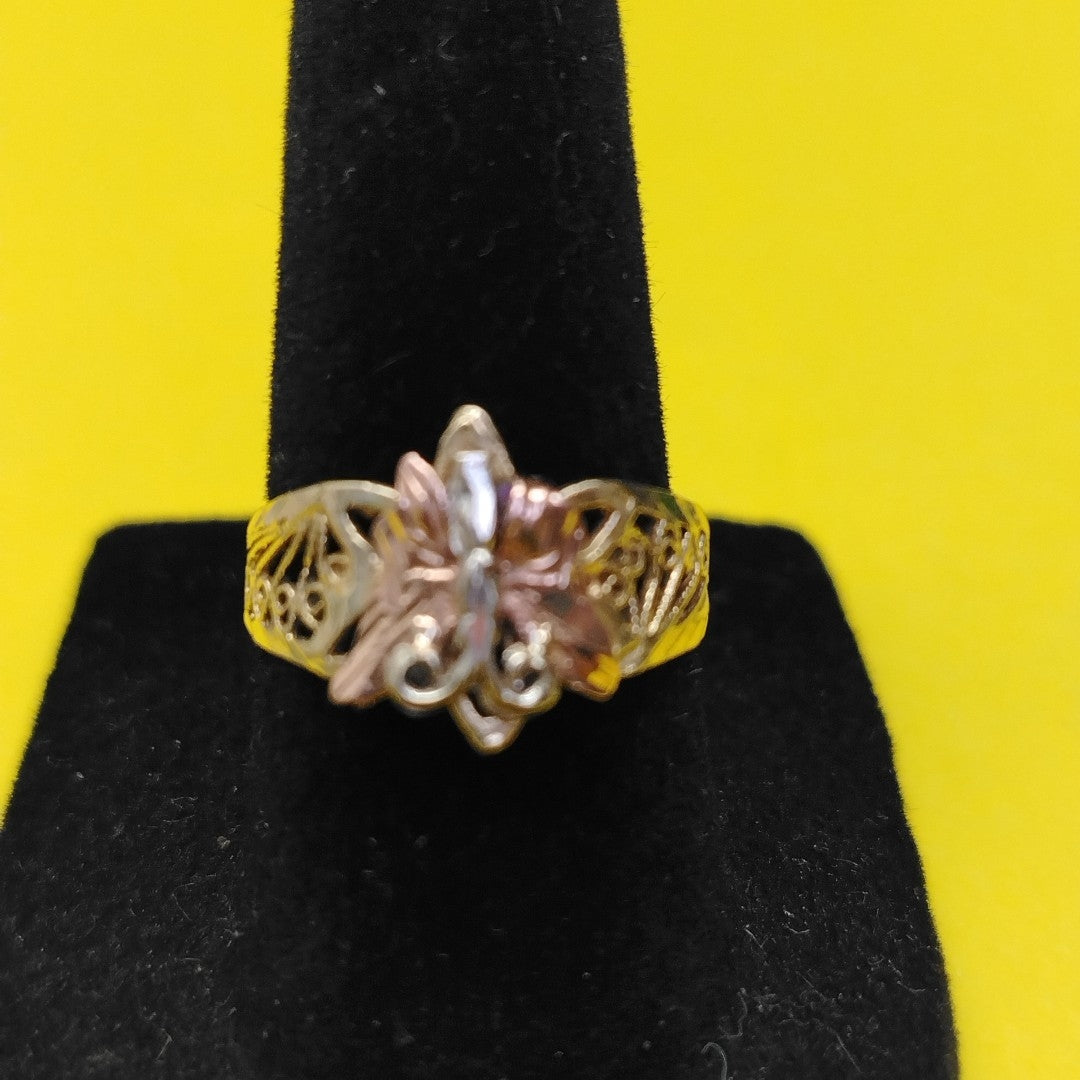 ANILLITO ORO,RODIADO 14 K 2,60 GRMS (SEMINUEVO)