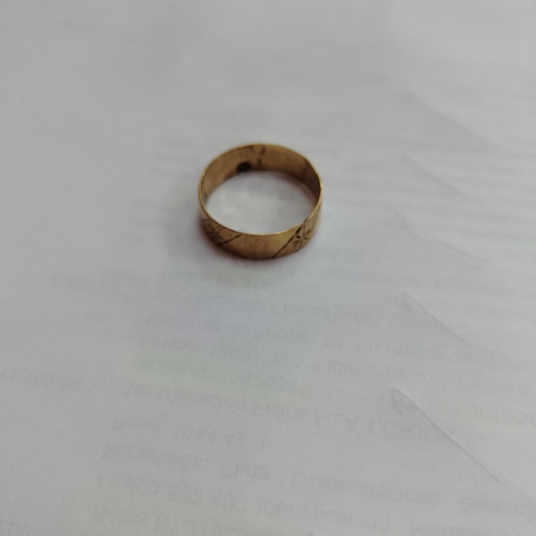 ARGOLLA ORO 10 K 1.6 GRMS (SEMINUEVO)