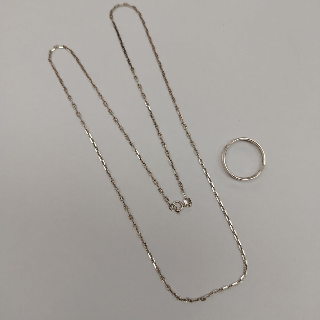 ANILLITO, CADENA PLATA 5.8 GRMS (SEMINUEVO)