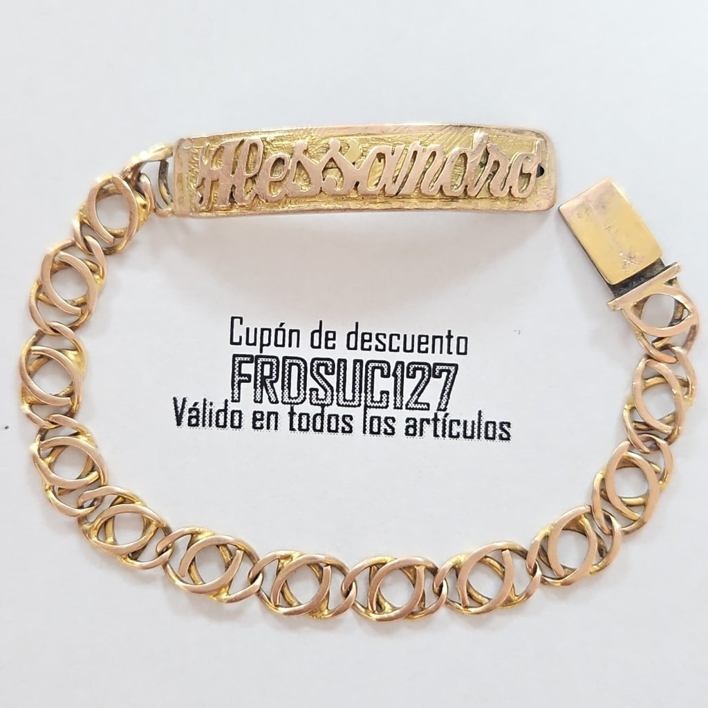 ESCLAVA ORO 10 K 5,20 GRMS (SEMINUEVO)