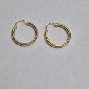 ARRACADAS PAR ORO 14 K 3.3 GRMS (SEMINUEVO)
