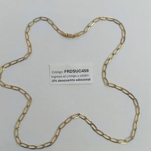 CADENA TEJIDO ESLABONES 11.7G 60 CM (NUEVO)