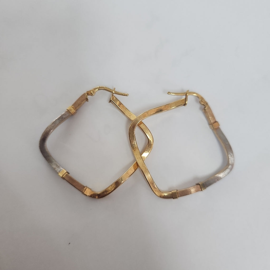ARETES PAR ORO 14 K 2,80 GRMS (SEMINUEVO)