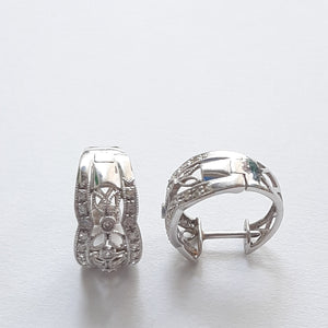 ARRACADAS PAR ORO 14 K 3.9 GRMS (SEMINUEVO)