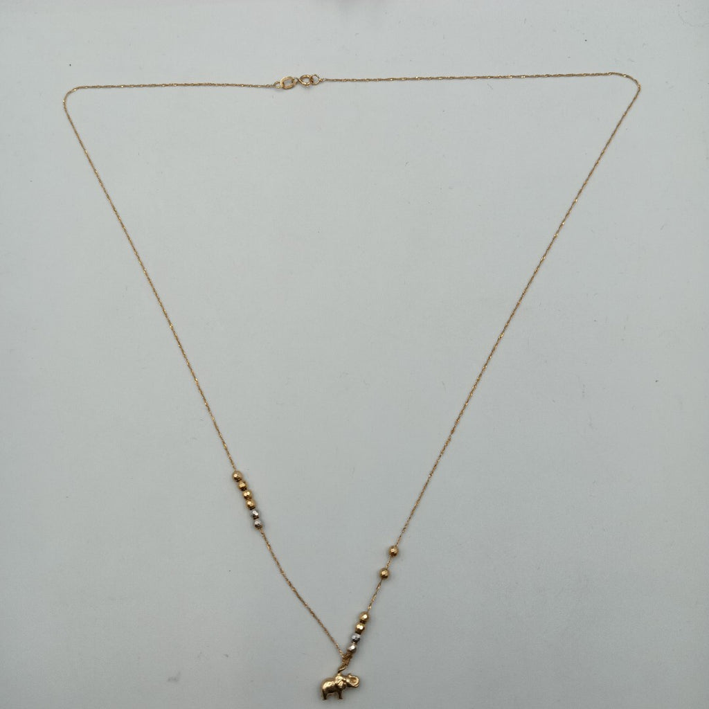 CADENA,DIJE ORO 14 K 1,90 GRMS (SEMINUEVO)