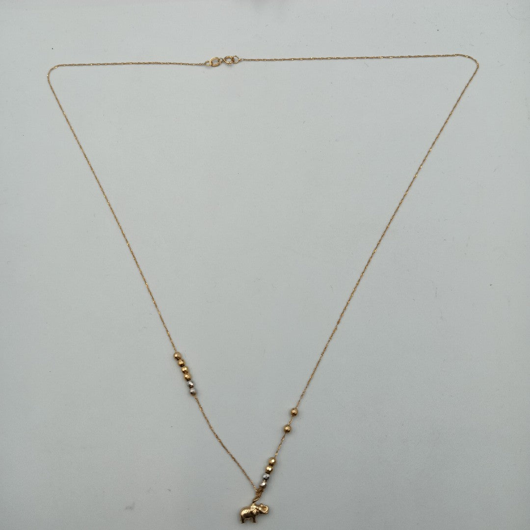 CADENA,DIJE ORO 14 K 1,90 GRMS (SEMINUEVO)