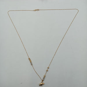 CADENA,DIJE ORO 14 K 1,90 GRMS (SEMINUEVO)