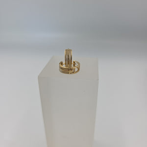 ARRACADAS PAR ORO 14 K 1.5 GRMS (SEMINUEVO)