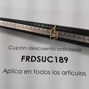ANILLITO ORO COMBINADO 14 K 1.4 GRMS (SEMINUEVO)