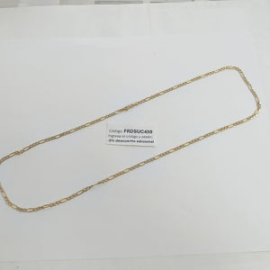 CADENA TEJIDO 3X1 9.1G 60 CM (NUEVO)