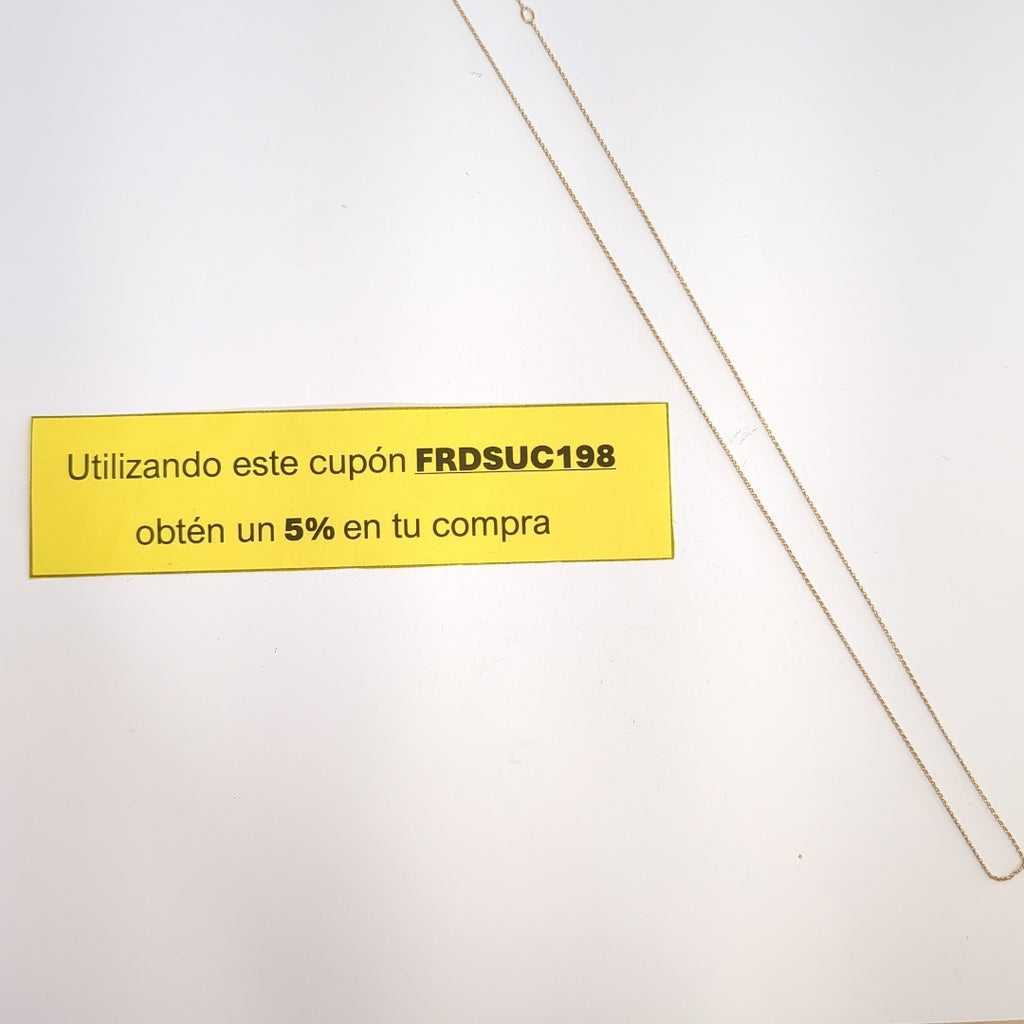 CADENA ORO 14 K 1 GRMS (SEMINUEVO)