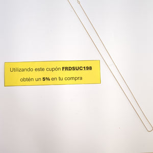 CADENA ORO 14 K 1 GRMS (SEMINUEVO)