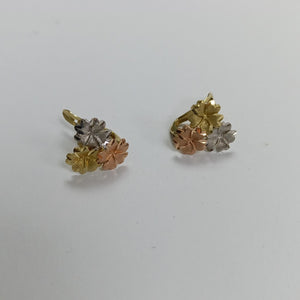 ARETES PAR ORO 14 K 2,10 GRMS (SEMINUEVO)