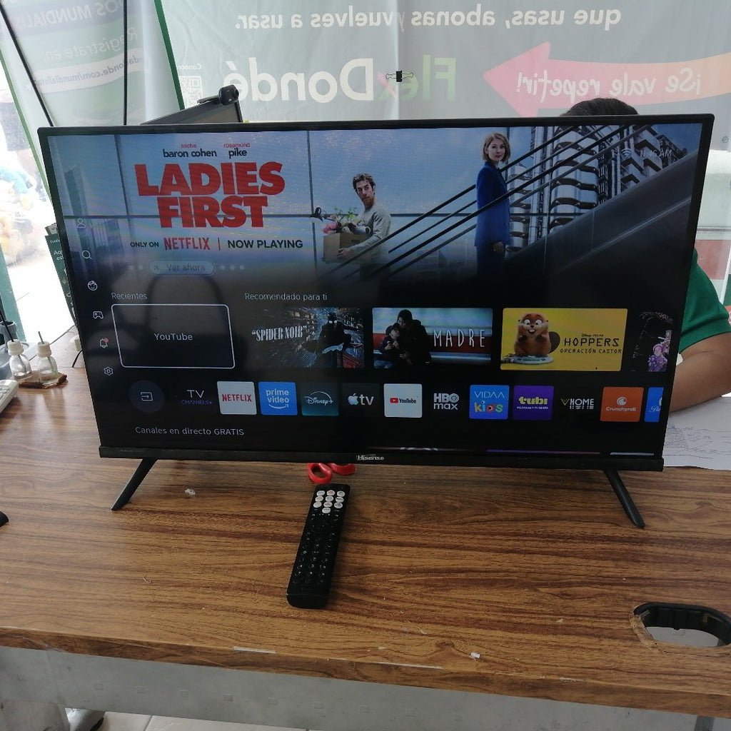 PANTALLA HISENSE 32A4KV (2023) 32" LED HD (SEMINUEVO)