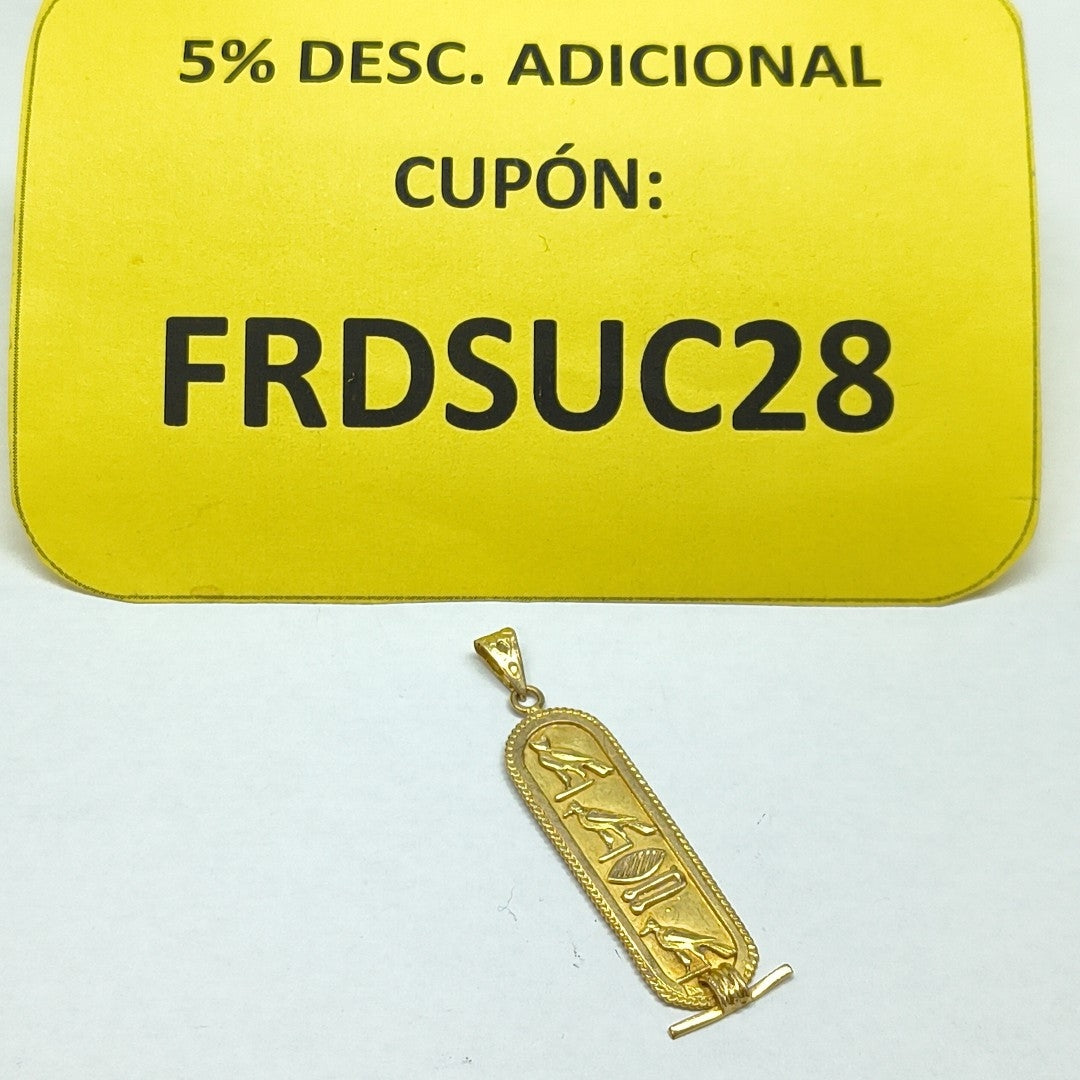DIJE ORO 18 K 3,10 GRMS (SEMINUEVO)