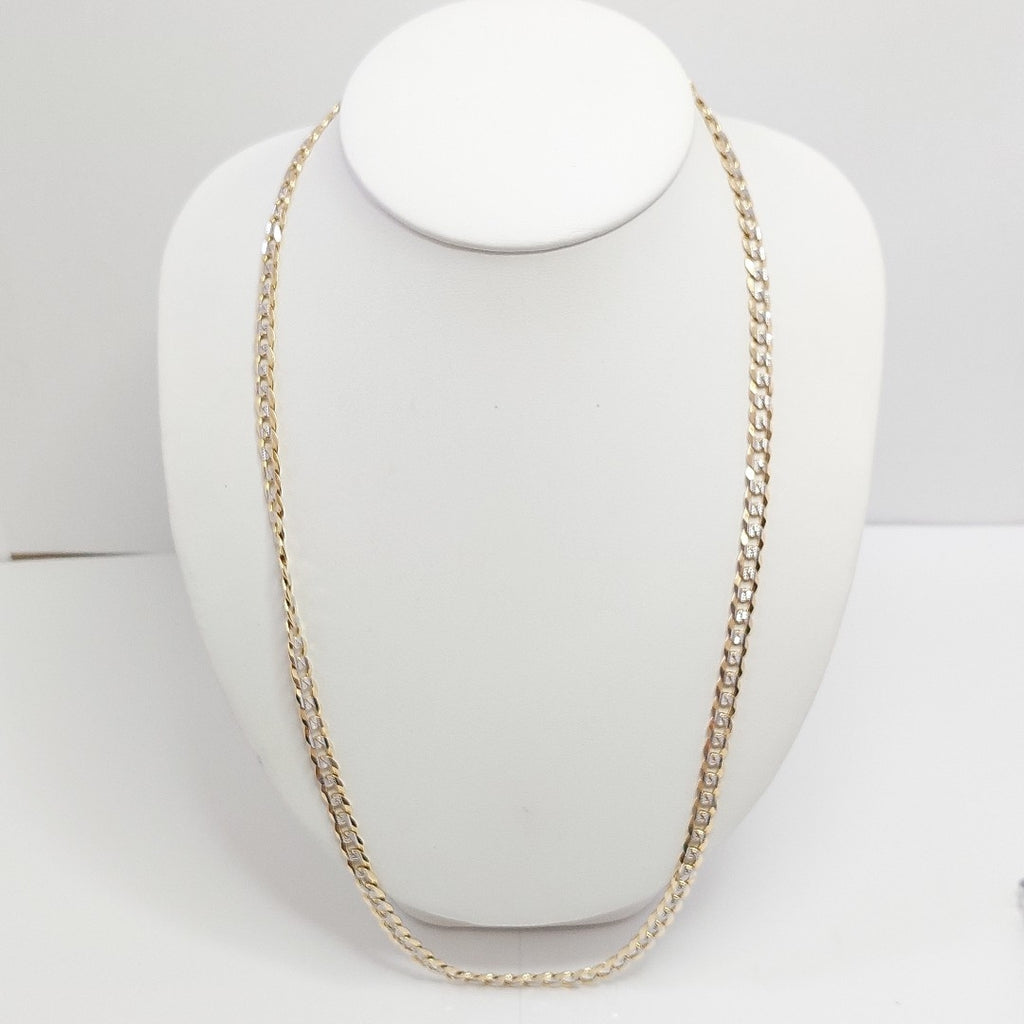 CADENA ORO,RODIADO 14 K 35,90 GRMS (SEMINUEVO)