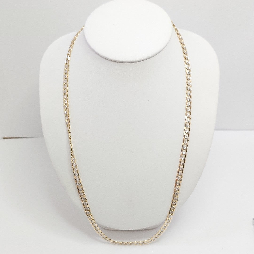 CADENA ORO,RODIADO 14 K 35,90 GRMS (SEMINUEVO)