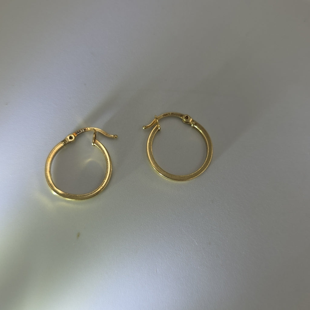 ARRACADAS PAR ORO 14 K 1.3 GRMS (SEMINUEVO)