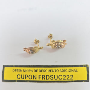BROQUELES PAR ORO 10 K 1.2 GRMS (SEMINUEVO)