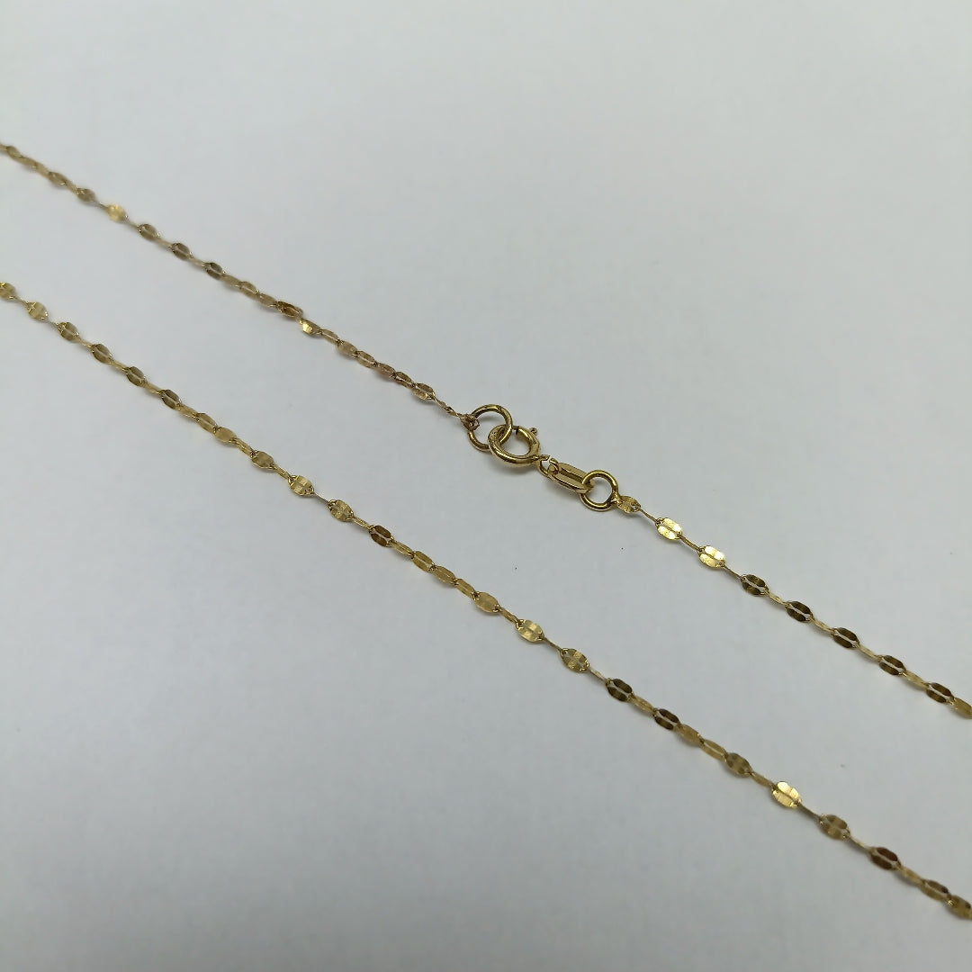 CADENA ORO 14 K 0.7 GRMS (SEMINUEVO)