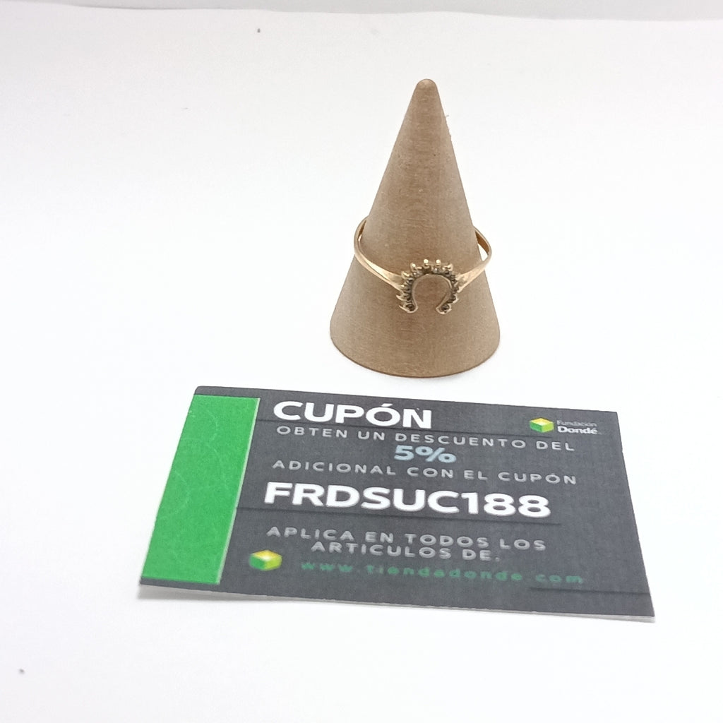 ANILLO ORO 10 K 1 GRMS (SEMINUEVO)