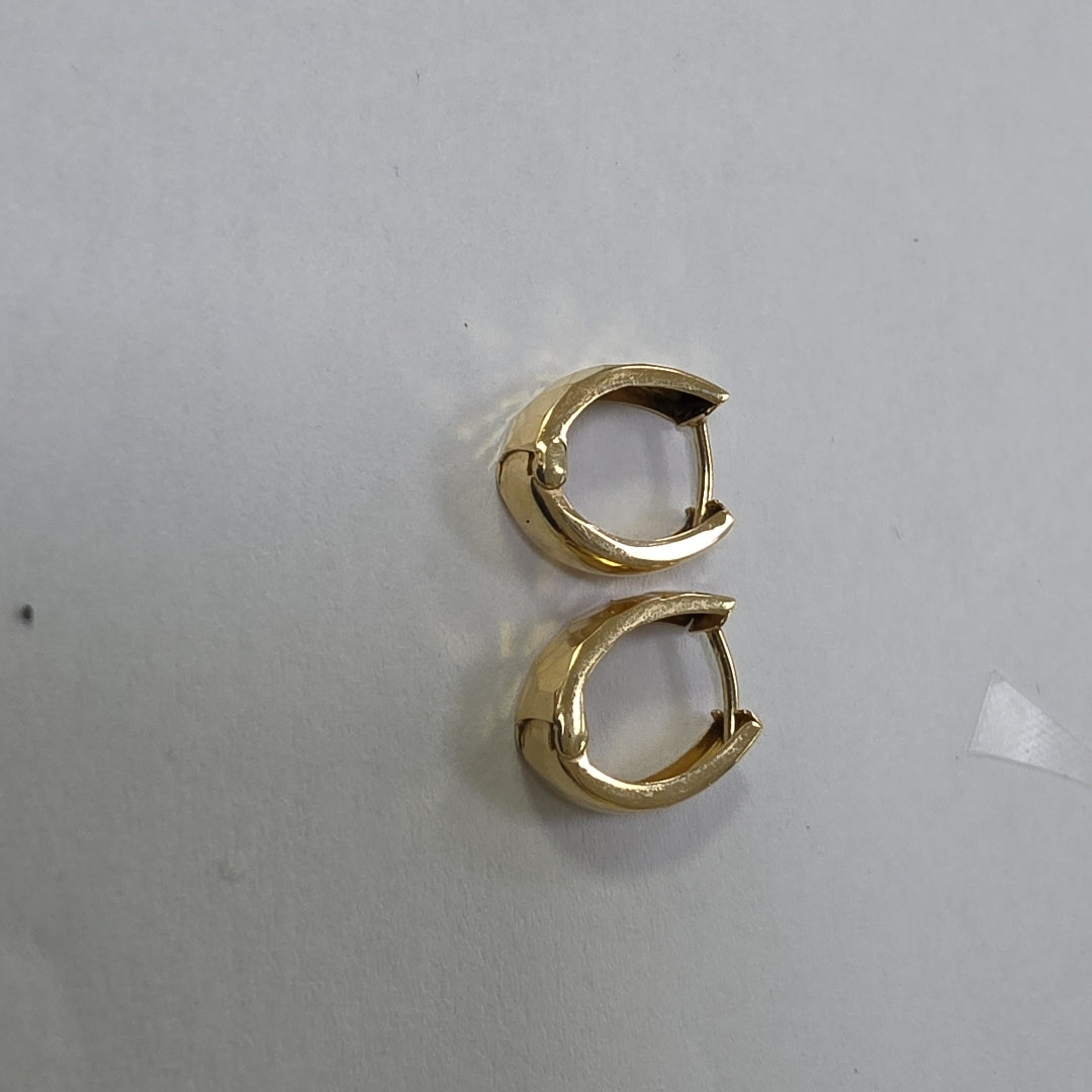 ARETES PAR ORO 14 K 1.5 GRMS (SEMINUEVO)