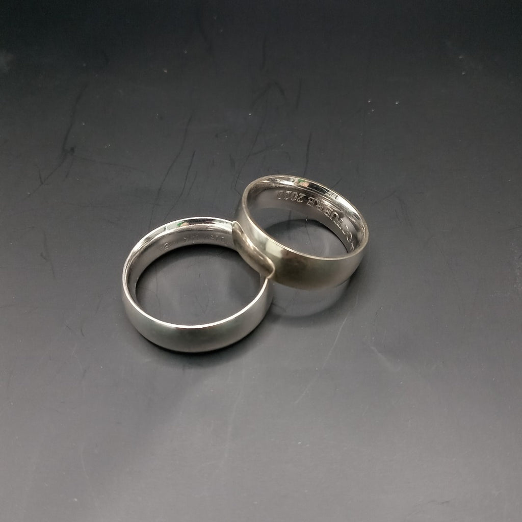 ARGOLLA ORO,ORO BLANCO 14 K 6,70 GRMS (SEMINUEVO)