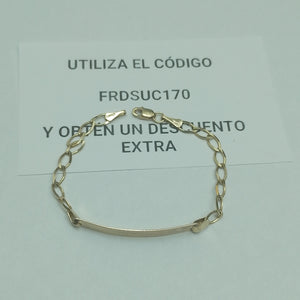 ESCLAVA ORO 10 K 3 GRMS (SEMINUEVO)
