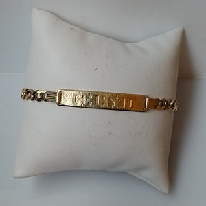 ESCLAVA ORO 14 K 12.3 GRMS (SEMINUEVO)