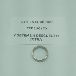 ARGOLLA ORO, ORO BLANCO 14 K 5.1 GRMS (SEMINUEVO)