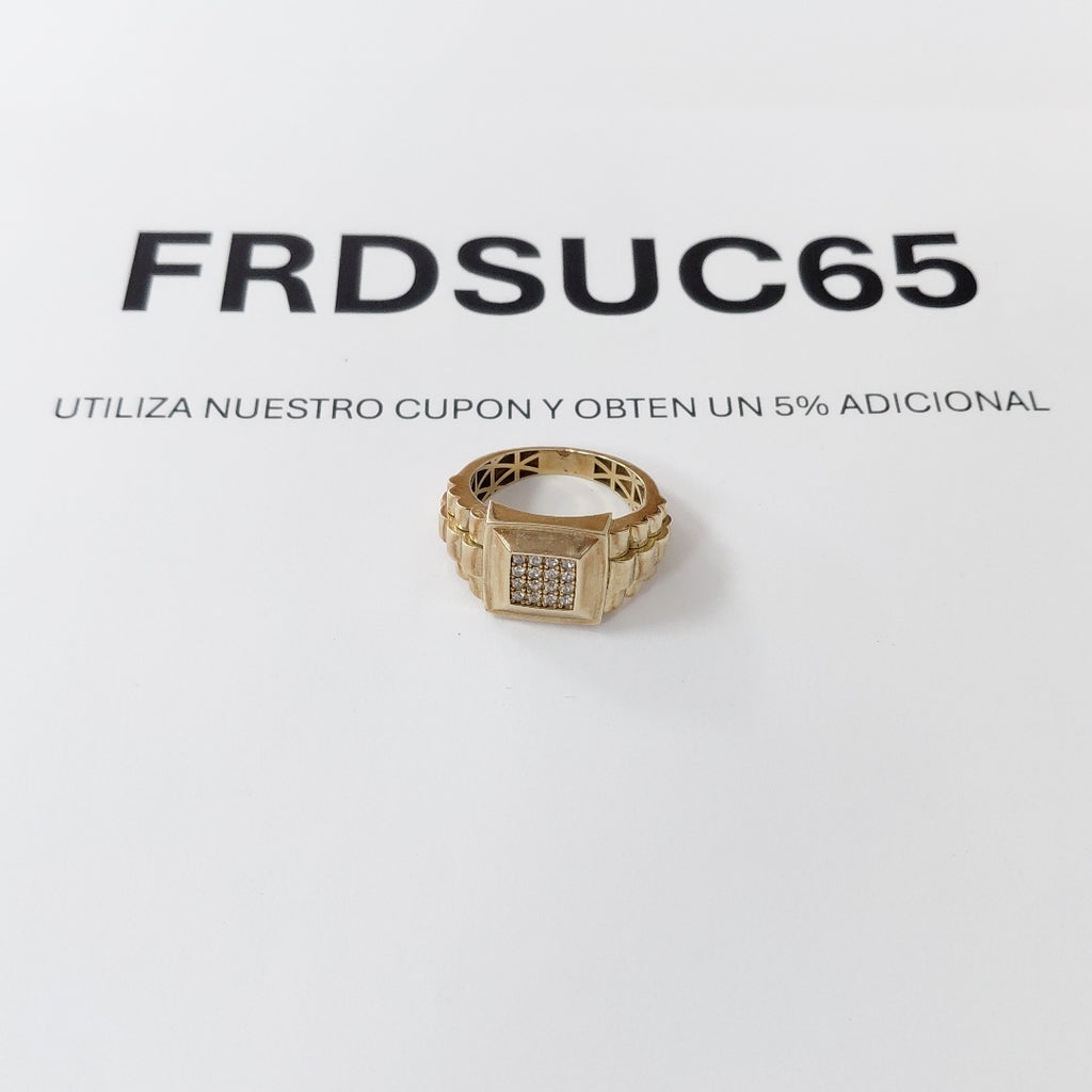 ANILLO ORO 10 K 6.2 GRMS (SEMINUEVO)