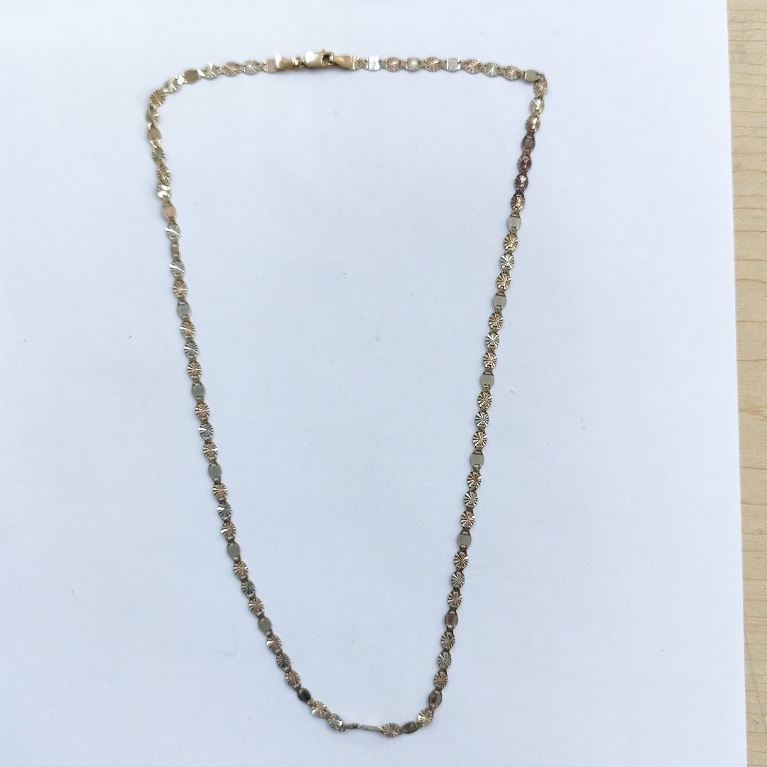 CADENA ORO 10 K 5,00 GRMS (SEMINUEVO)