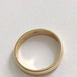 ARGOLLA ORO 14 K 2.9 GRMS (SEMINUEVO)