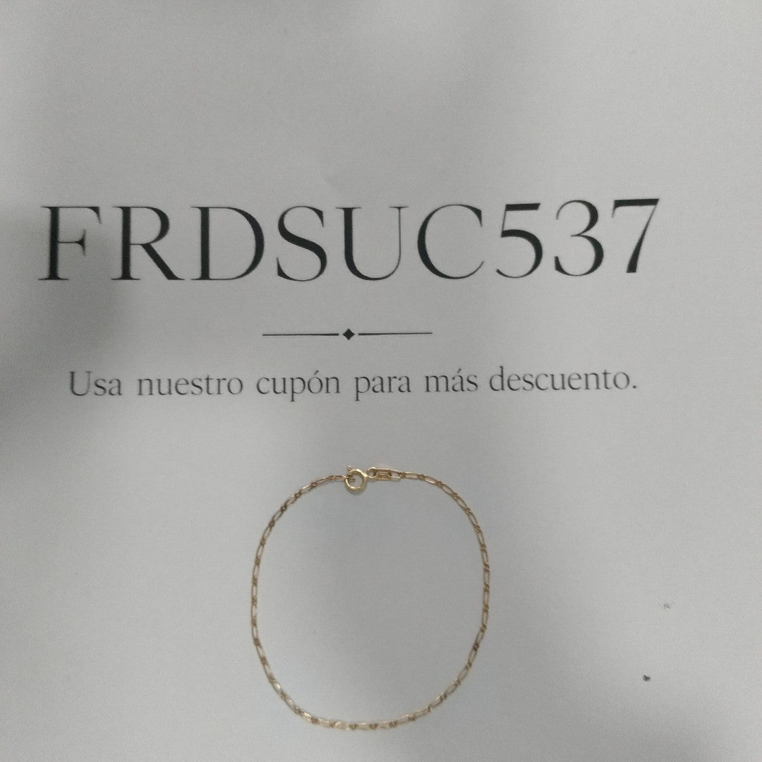PULSERA ORO 14 K 1.1 GRMS (SEMINUEVO)