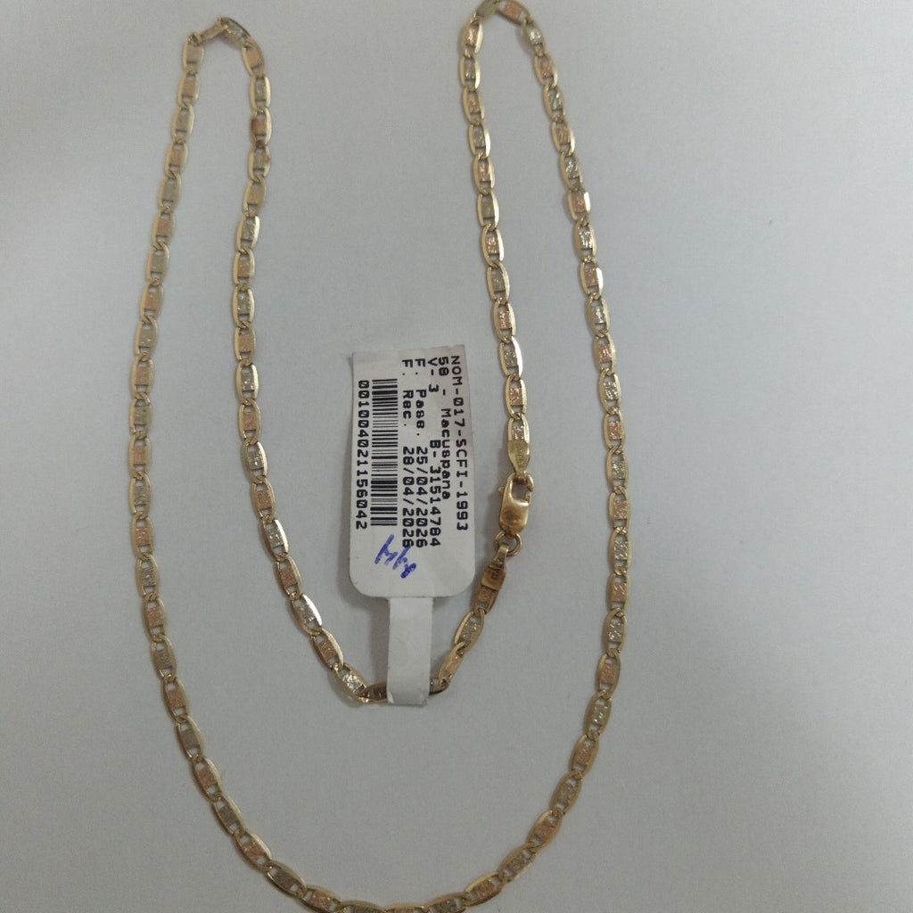 CADENA ORO 14 K 4.5 GRMS (SEMINUEVO)