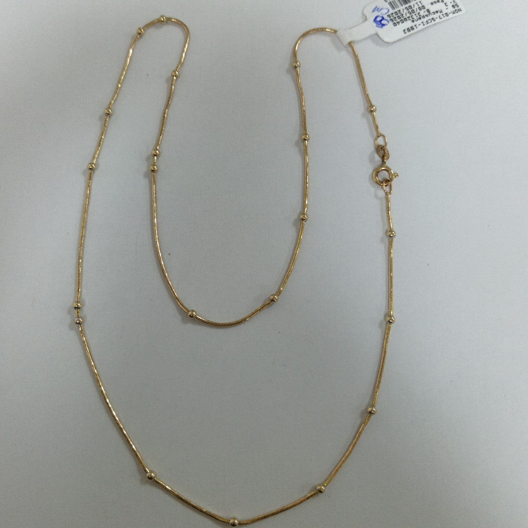 CADENA ORO 14 K 6 GRMS (SEMINUEVO)