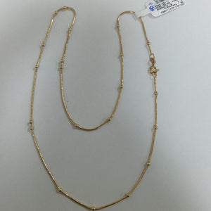 CADENA ORO 14 K 6 GRMS (SEMINUEVO)