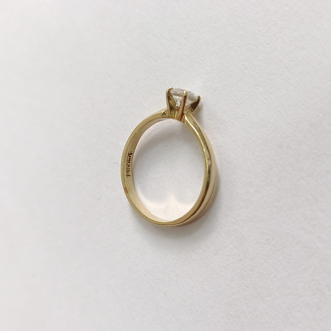 SOLITARIO ORO 14 K 1.8 GRMS (SEMINUEVO)