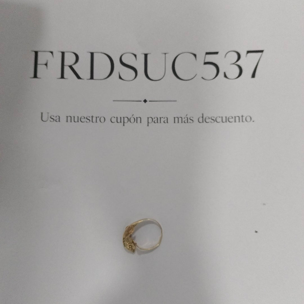 ANILLO ORO 14 K 3.1 GRMS (SEMINUEVO)