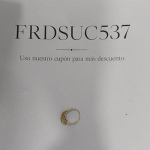 ANILLO ORO 14 K 3.1 GRMS (SEMINUEVO)