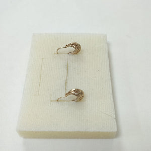ARETES PAR ORO 10 K 1,20 GRMS (SEMINUEVO)