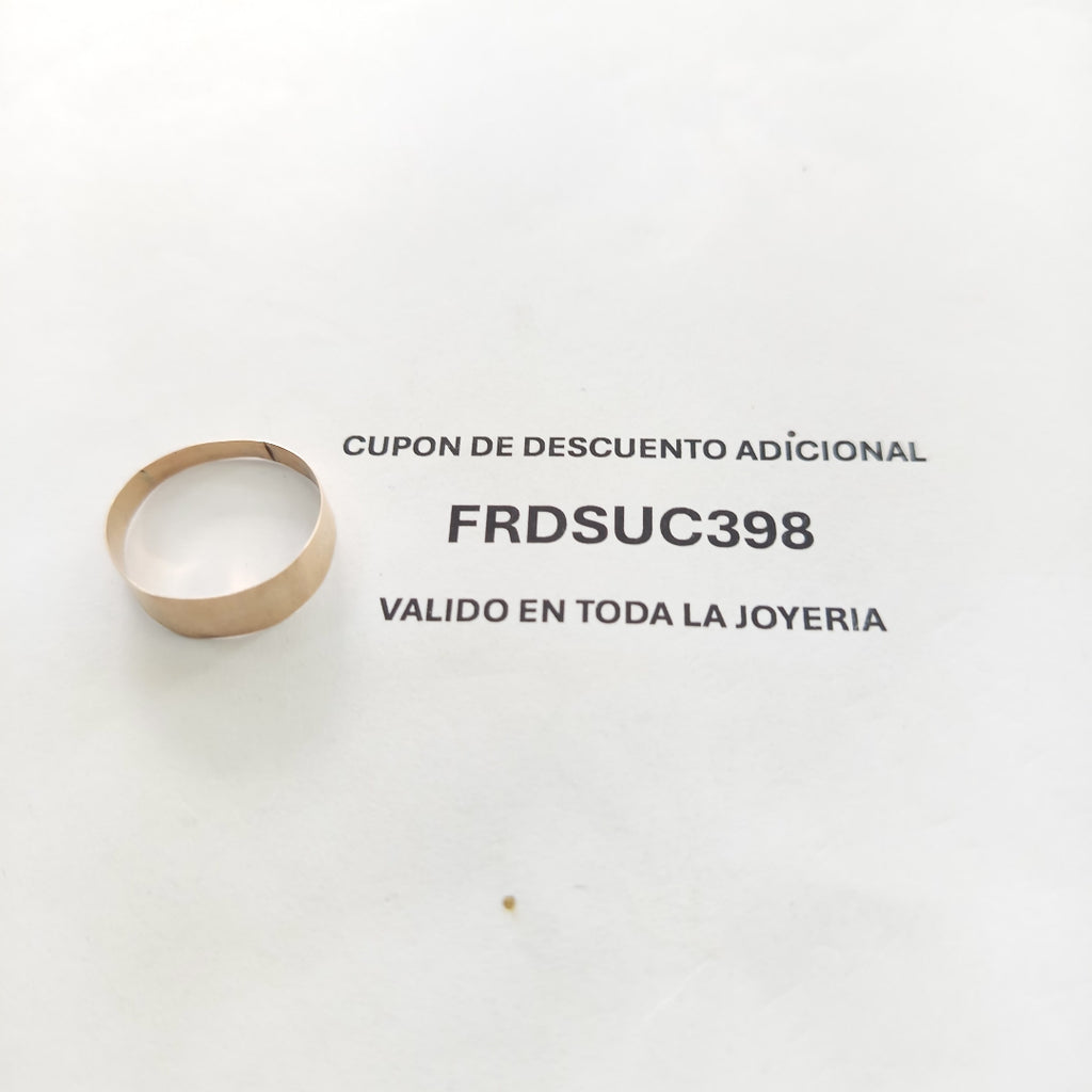 ARGOLLA ORO 8 K 1.1 GRMS (SEMINUEVO)