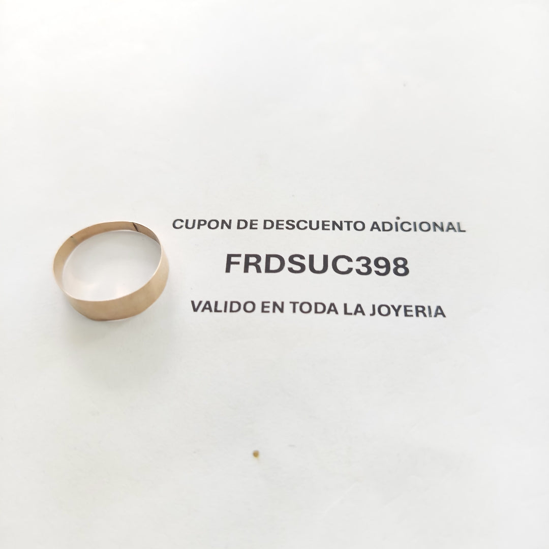 ARGOLLA ORO 8 K 1.1 GRMS (SEMINUEVO)